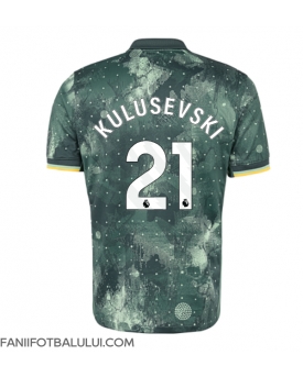 Tottenham Hotspur Dejan Kulusevski #21 Tricou Fotbal Replică 2024-25 Barbati Treilea